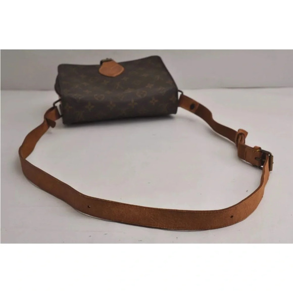 LOUIS VUITTON CARTOUCHIERE MM SHOULDER BAG PURSE MONOGRAM - Picture 10 of 17